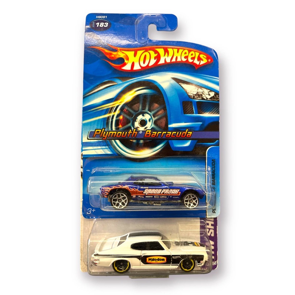 Hot Wheels 2013 ‘70 Buick GSX White 249/250 HW Showroom and Plymouth barracuda